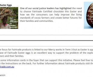 OLHC Raises Fair trade Awareness